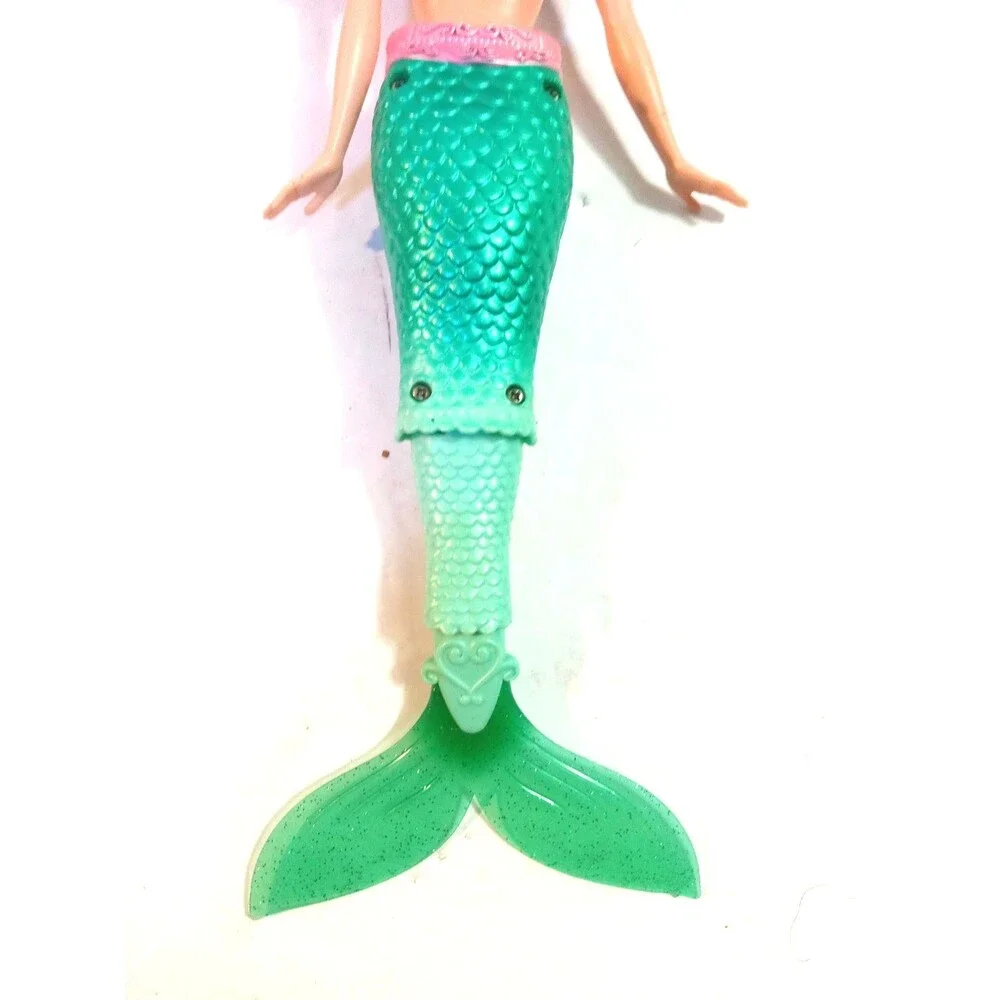 Disney Mattel Ariel Little Mermaid Barbie Doll Swimming Action, Moving 2010 Rare